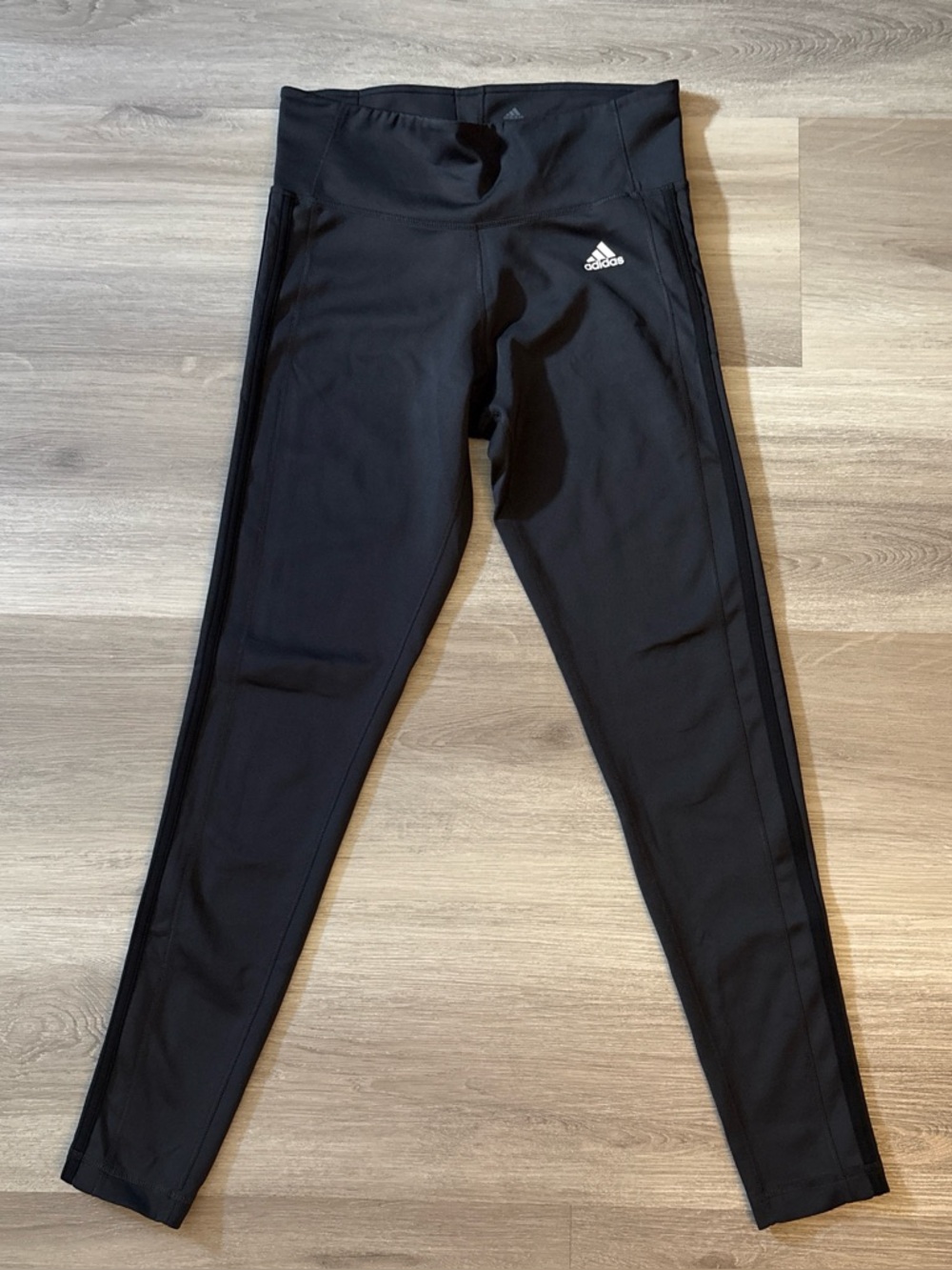 Adidas Black High-Waist Leggings